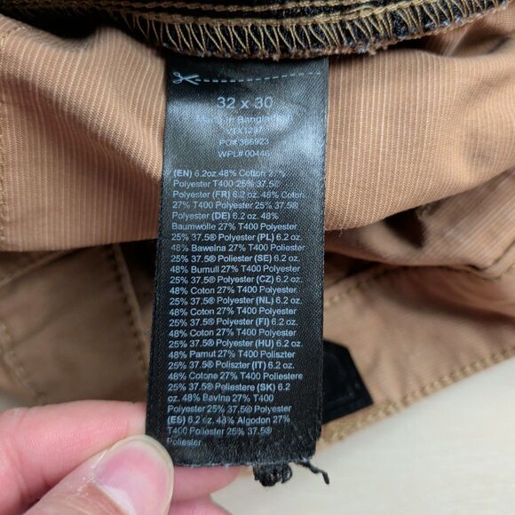 Vertx Pants Mens 32x29 Cutback Technical Pant Stretch Workwear Tactical Brown - Picture 3 of 11